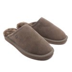 Slipper bruin daim Classic Warmbat